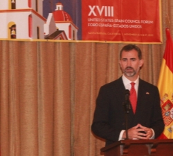 Intervención del Príncipe de Asturias en la cena inaugural del XVIII Foro España-Estados Unidos